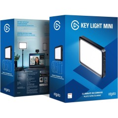 Elgato Key Light Mini - Ultimate Portable Lighting Solution for Streamers & Creators - SKU: 0840006648871